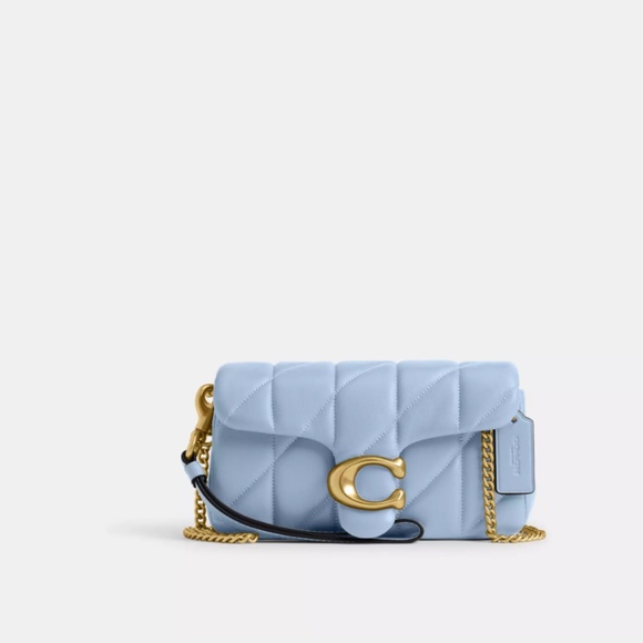 Authentic Coach Quilted Wrislet  Crossbody Tabby - Picture 2 of 5